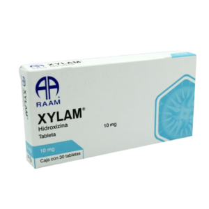 XYLAM (Hidroxizina) 10 MG. C/30 TABS. RAAM