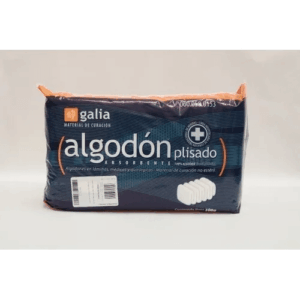 GALIA ALGODÓN ABSORBENTE PLISADO BOLSA C/300 G.