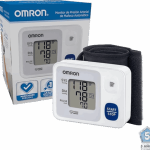 MEDIDOR DE PRESIÓN ARTERIAL (baumanometro) DE MUÑECA HEM-6124. OMRON