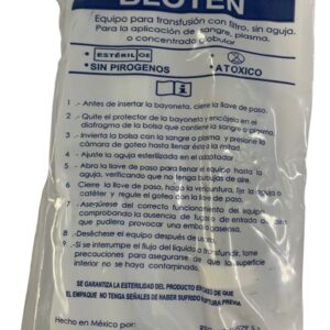 IPM BLOTEN EQUIPO DE TRANSFUSIÓN SIN AGUJA. 1042