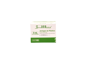 JERINGA 5 ML. 21GX32MM VERDE C/100 PZAS. SENSIMEDICAL