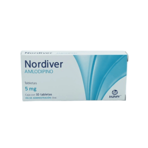 NORDIVER (Amlodipino) 5 MG. C/10 TABS. MAVER