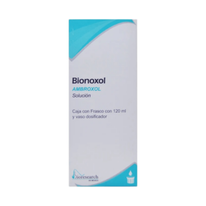 BIONOXOL (Ambroxol) 300 MG/100 ML. 15MG/5ML. SOL. INF. FCO. 120 ML.  BIORESEARCH