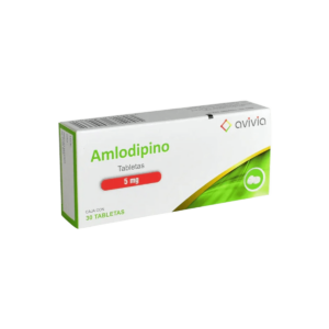 AMLODIPINO 5 MG. C/30 TABS.  AVIVIA