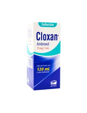 CLOXAN (Ambroxol) 15 MG/5 ML. SOLUCIÓN INFANTIL FCO. 120 ML. BIOMEP