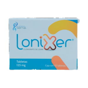 LONIXER (Clonixinato de Lisina) 125 MG. C/10 TABS. SERRAL