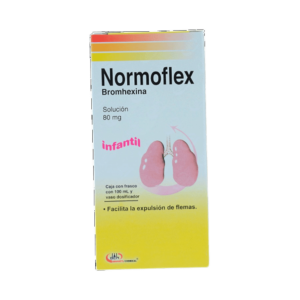 NORMOFLEX (Bromhexina) 100 ML. 80 MG/100 ML. SOL. INFANTIL FCO. DEGORT'S