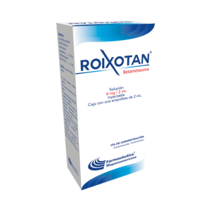 ROIXOTAN (Betametasona) 8 MG/2 ML. SOL. INY. C/1 AMP. FARMACEUTICA HISPANOAMERICANA