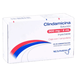 CLINDAMICINA 300 MG/2 ML. SOL. INY. C/1 AMP. NEOLPHARMA