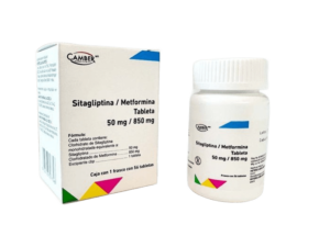 SITAGLIPTINA/METFORMINA 50/850 MG. C/56 TABS. CAMBER