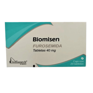 BIOMISEN (Furosemida) 40 MG. C/20 TAB. BIORESEARCH