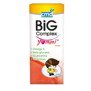 BIG COMPLEX YUMMI (vitaminas y minerales para la etapa infantil) JARABE FCO. 240 ML. CMD