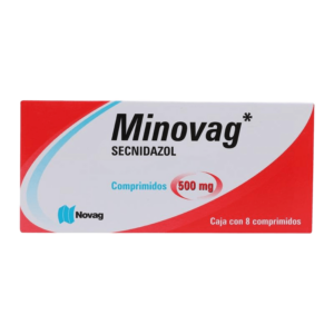 MINOVAG (Secnidazol) 500 MG. C/8 TAB. NOVAG