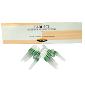 AGUJA DENTAL LARGA 27 G C/100 PZAS. BADIJECT