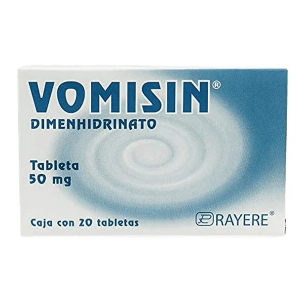 VOMISIN (Dimenhidrinato) 50 MG. C/20 TABS. RAYERE