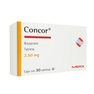 CONCOR (bisoprolol) 2.5 MG. C/30 TABS. MERCK