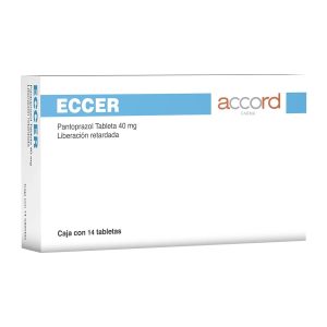 ECCER (Pantoprazol) 40 MG. C/14 TAB. L.R. ACCORD