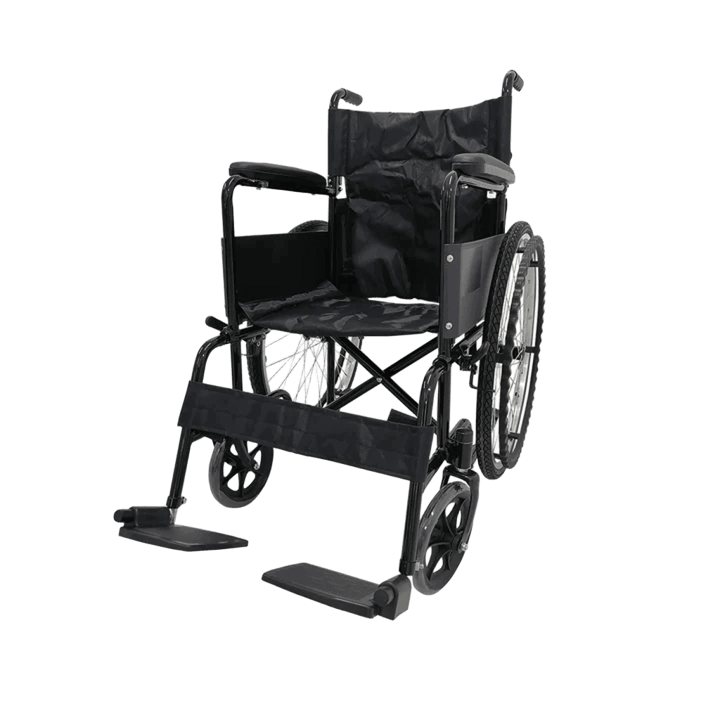 SILLA DE RUEDAS BÁSICA LLANTAS NEUMÁTICA S150N. HANDY