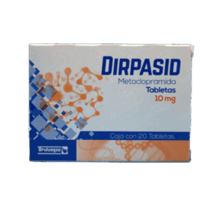 DIRPASID (Metoclopramida) 10 MG. C/20 TABS. BRULUAGSA
