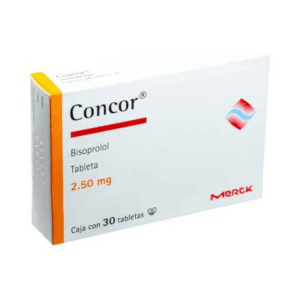 CONCOR (bisoprolol) 2.5 MG. C/30 TABS. MERCK