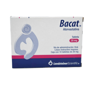 BACAT (Atorvastatina) 20 MG. C/10 TAB. LANDSTEINER