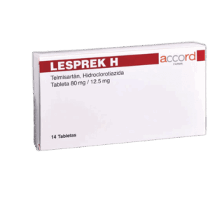 LESPREK H (Telmisartán-Hidroclorotiazida) 80/12.5 MG. C/14 TABS. ACCORD