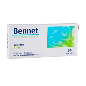 BENNET (Desloratadina) 5 MG. C/10 TAB.  MAVER