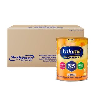 ENFAMIL PRO SELECT ETAPA 0 A 12 MESES FORMULA INFANTIL CAJA C/6 LATAS DE 800 G.