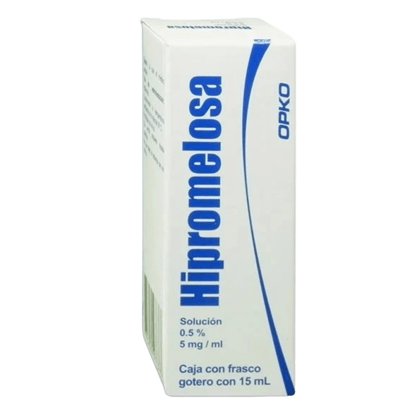 HIPROMELOSA SOL. OFTALMICA. 0.5% FCO. GOTERO 15 ML. OPKO