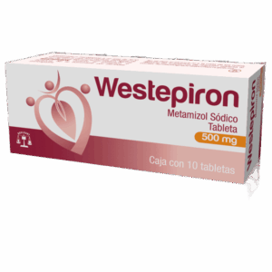 WESTEPIRON (Metamizol Sódico 500mg) 500 MG. C/10 TAB.