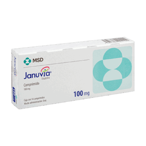 JANUVIA (Sitagliptina) 100 MG. C/28 TAB. MSD