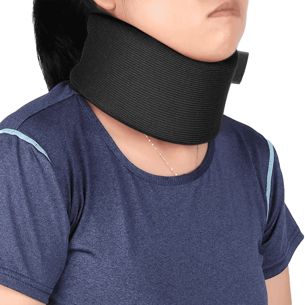 ORTHODAI COLLARIN CERVICAL BLANDO-NEGRO-GRANDE-ORTOBASICO