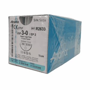 ATRAMAT SEDA 3-0 R-26 75 CM 1/2 CIRCULO C/12 SOBRES