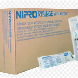 NIPRO JERINGA 5 ML 21GX32MM-1 1/4-VERDE-CAJA C/100