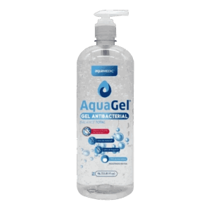 ALCOHOL EN GEL ANTIBACTERIAL 1 LITRO. AQUAGEL