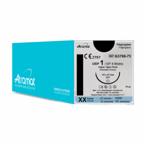 ATRAMAT SEDA 1 G37 75 CM G3738 AHU. GRUESA 1/2 CIRCULO C/12 SOBRES