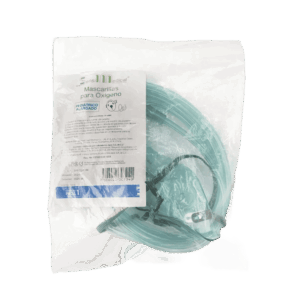 MASCARILLA PARA OXIGENO PEDIATRICO ALARGADA-.SENSIMEDICAL