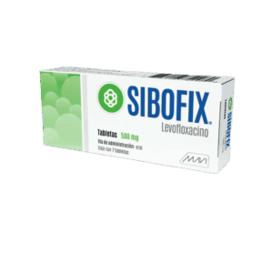 SIBOFIX (levofloxacino) 500 MG. C/7 TAB. MAVI