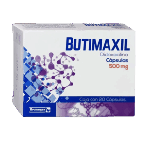 BUTIMAXIL (dicloxacilina) 500 MG. C/20 CAP. BRULUAGSA