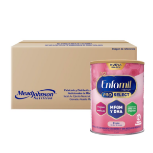 ENFAMIL PRO SELECT ETAPA 6 A 12 MESES FORMULA INFANTIL CAJA C/6 LATAS 800 G.